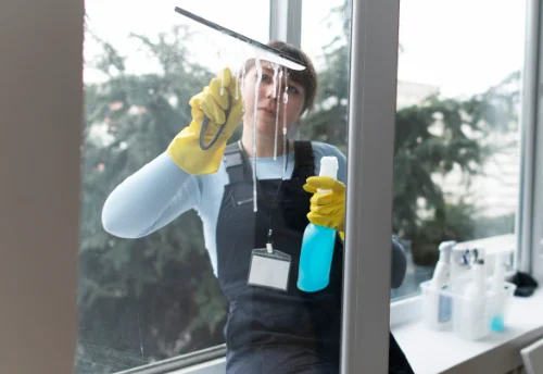 Nettoyage de vitres intérieures et extérieures à Peyrole